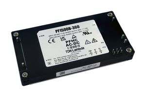 TDK-LAMBDA PF1500B-360 AC/DC PCB Mount Power Supply (PSU), ITE & Industrial, 1 Output, 1.008 kW, 360 V, 2.8 A