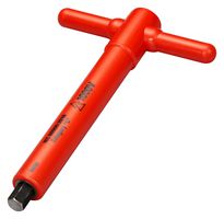 INSULATED TOOLS LTD 02761 Hex Key, Category C, Steel, 10 mm, T Handle, 170 mm