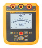 FLUKE FLUKE-1537 Insulation Tester, Digital Megohmmeter, 250V, 500V, 1kV, 2.5kV, 200kohm to 500Gohm, -10 °C, 50 °C