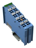 WAGO 750-489 Analog Input Module, 4 Channel, 5 VDC, RTD/TC/Strain Gauge, 16bit, IP20, 750 Series