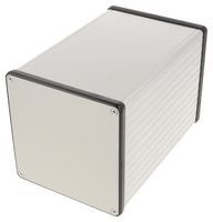 HAMMOND 1455NS1601 Metal Enclosure, w/Metal End Panel, Small, Aluminium, 103 mm, 103 mm, 160 mm