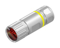 AMPHENOL CONEC 58-20002 Circular Connector, 4 Data + 6 Power, Standard Circular Connector, Hybrid Connectors B23 Series