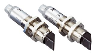 SICK VSE180-2P42434 Photo Sensor, 25 m, PNP, Through Beam, 10 to 30 VDC, 4 Pin M12 Connector, V180-2 Series
