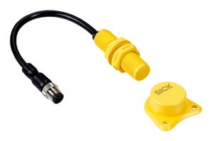 SICK TR4-SBU02CB Safety Interlock Switch, RFID Sensor, Cable with 5 Pin M12 Connector, IP67, IP69K