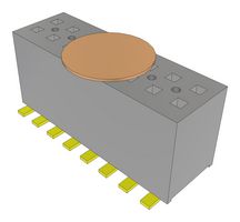 SAMTEC FLE-108-01-G-DV-K-FR PCB Receptacle, Board-to-Board, Wire-to-Board, 1.27 mm, 2 Rows, 16 Contacts
