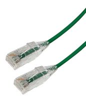 VIDEK 2994-8G Ethernet Cable, LSZH, Cat6, RJ45 Plug to RJ45 Plug, UTP (Unshielded Twisted Pair), Green, 8 m