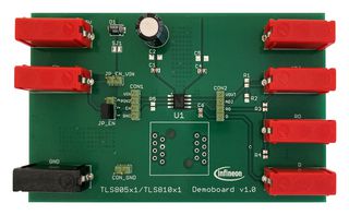 INFINEON TLS805B1SJVBOARDTOBO1 Demonstration Board, TLS805B1SJV, 0.05A, Low Dropout Linear Regulator