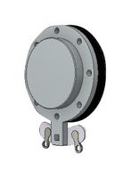 PUI AUDIO ASX03308-R Exciter, 0 Hz to 10.5 kHz, 8 ohm, 5 W, 85 dBA, Round, Bare Mount