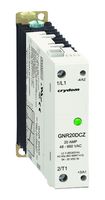 SENSATA/CRYDOM GNR10DCZ Solid State Relay, SPST-NO, 10 A, 280 VAC, DIN Rail, Panel, Screw, Zero Crossing