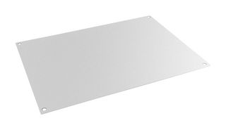 MULTICOMP PRO MP014800 Plate, Galvanised, Mounting, Steel, Enclosures, 2 mm, 348 mm