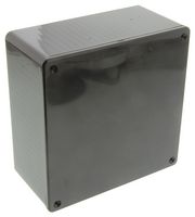 HAMMOND 1591UBK Plastic Enclosure, Flame Retardant, Multipurpose, ABS, 120 mm, 120 mm, 59 mm, IP54
