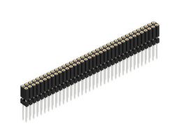 FISCHER ELEKTRONIK BL 19 141 72 PCB Receptacle, Board-to-Board, 2.54 mm, 2 Rows, 72 Contacts, Through Hole Straight