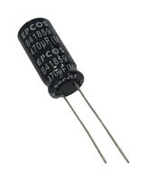 TDK B41859C5228M000 Electrolytic Capacitor, 2200 µF, 25 V, ± 20%, Radial Leaded, 5000 hours @ 105°C, Polar