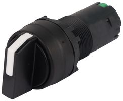 MULTICOMP PRO MPCP2S-2E10 Selector Switch, SPST-NO, IP30/IP66, 2 Position, 120 V, 8 A, Push In, MP Selector Switches