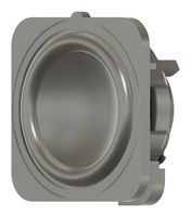 PUI AUDIO AS03208AS-HT Speaker, General Purpose, 150 Hz to 20 kHz, 8 ohm, 4 W, 99 dB, Round with Square Frame, Panel Mount