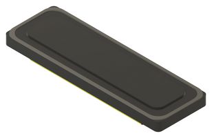 PUI AUDIO AS04004MO-SP40 Speaker, General Purpose, 400Hz to 20kHz, 4 ohm, 2.5W, 89 dB, Oval w/ Rectangular Frame, Panel Mount