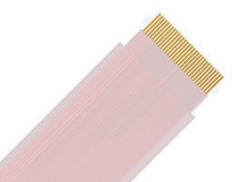 MOLEX 173310345 FFC / FPC Cable, 45 Core, 0.5 mm, Same Sided Contacts, 3 ", 76 mm, White