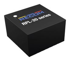 RECOM POWER RPL-20-T Non Isolated POL DC/DC Converter, ITE, Industrial & Household, Module, 100 W, 600 mV, 5.5 V, 20 A