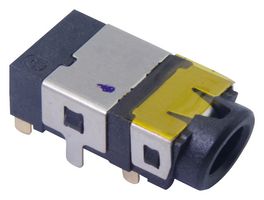 MULTICOMP PRO MP014721 Phone Audio Connector, Top Mount, 6 Contacts, Jack, 3.5 mm, Through Hole Mount Right Angle