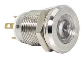 DIALIGHT 624-1141-314F Multicolour Panel Indicators, Flat Lens, Lug Terminals, Red, Green, Yellow, 12.5 mm
