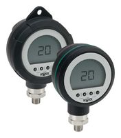 NOSHOK PGE20-160PSIC-2-2-DLRCPST8CC Pressure Gauge, Digital, Compound, -15psi to 160psi, ±2.5% FS, 1/4" NPT Male, Integrated Data Logger