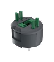 RAFI 1.20.126.205/0000 Contact Block, 2NO, Black, PC Pin, 2 Pole, 4 A, 250 V