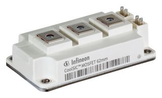 INFINEON FF5MR20KM1HHPSA1 Silicon Carbide MOSFET, Half Bridge, Dual N Channel, 195 A, 2 kV, 8000 µohm, Module