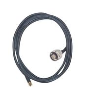 MUELLER ELECTRIC BU-4150059MM500 RF / Coaxial Cable Assembly, 19.7 ", 500 mm, RG58, SMA Plug, N-Type Plug, 50 ohm