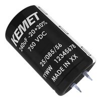 KEMET ALV70A151DF700 Electrolytic Capacitor, 150 µF, 700 V, ± 20%, Snap-In, 2000 hours @ 85°C