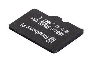 RASPBERRY-PI PI OS -128GB MicroSDXC Card, Preinstalled with Pi OS, A2-Class, 128 GB, Raspberry Pi 4 & 5 Boards