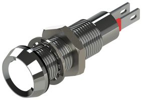 MARL 508-997-22 LED Panel Mount Indicator, White, 24 VDC, 8.1 mm, 20 mA, 14 cd, IP67