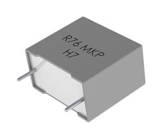 KEMET R76UI21004040J Power Film Capacitor, Double Metallized PP, Radial Box - 2 Pin, 0.01 µF, ± 5%, High Frequency