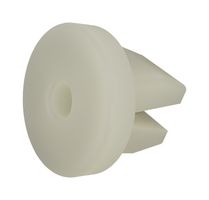 TR FASTENINGS RP0000383418 Grommet, Open, Nylon 6.6 (Polyamide 6.6), 4 mm