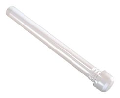 MENTOR 1293.6004 Light Pipe, IP68, Planar Top, Polycarbonate, 8.2 mm, 1 Pipes, Circular, Panel, Transparent