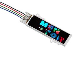 MENTOR 2661.2002 LED, Board + LED, 3 LEDs, Light Bar, R 625nm/G 530nm/B 470nm, Red/Green/Blue, -20°C to 70°C
