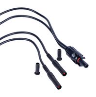 CHAUVIN ARNOUX P01295504 Test Lead Set, Red, Black