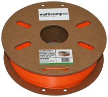 MULTICOMP PRO MP015135 3D Printer Filament, 1.75mm, Orange, PLA (Polylactide), 210°C to 230°C