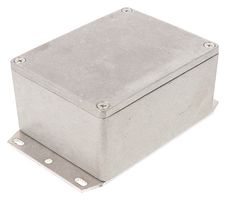 HAMMOND 1550Z113F Metal Enclosure, w/ Flange, Instrument, Diecast Aluminium, 115 mm, 90 mm, 55 mm, IP66, IP67, IP68