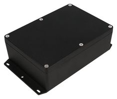 HAMMOND 1550Z120FBK Metal Enclosure, w/ Flange, Instrument, Diecast Aluminium, 171 mm, 121 mm, 55 mm, IP66, IP67, IP68