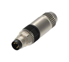 LUMBERG AUTOMATION RSCI 4A Sensor Connector, M12, Male, 4 Positions, IDC / IDT Pin, Straight Cable Mount