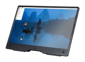 RASPBERRY-PI SC1228 Raspberry Pi Monitor, Raspberry Pi Computers, 15.6" Full HD 1080p IPS Display, Black