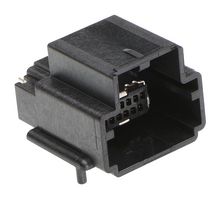 MOLEX 2257701015 Automotive Connector, Unsealed, HSAutoLink II 225770 Series, Right Angle Header, 6 Contacts