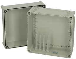 FIBOX 2538040 Plastic Enclosure, Multipurpose, Polycarbonate, 280 mm, 280 mm, 180 mm, IP66, IP67