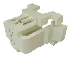 SAMTEC ISD1-02 Connector Housing, White Nylon, 2Row, MicroMate ISD1 Series, Receptacle, 4 Ways, 2.54 mm