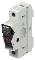 TE CONNECTIVITY 1SNF100030R0000 Fuse Holder, Modular, Photovoltaic, DIN Rail, 1 Fuse, 30 A, 1KVDC, 10mm x 38mm, Screw Clamp