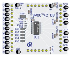 INFINEON SPOC2DBBTS710404ESPTOBO1 Daughter Board, SPOC+2 Motherboards, Power Controller