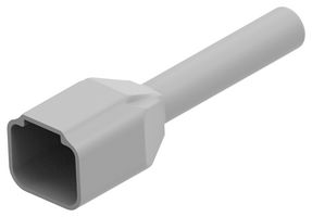 DEUTSCH - TE CONNECTIVITY DTP4P-BT Connector Accessory, Grey, Strain Relief Boot, AMP DTP04-2P Series Receptacle Automotive Connectors