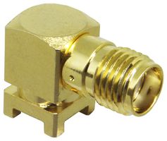 TE CONNECTIVITY - LINX CONSMA002-SMD-G RF / Coaxial Connector, SMA Coaxial, Right Angle Jack, Surface Mount Horizontal, 50 ohm