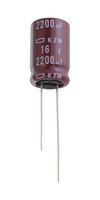 CHEMI-CON EKZM350ETD331MJC5S Electrolytic Capacitor, Miniature, 330 µF, 35 V, ± 20%, Radial Leaded, 10000 hours @ 105°C, Polar