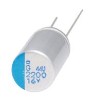 CHEMI-CON APSG160ETD102MJB5S Polymer Aluminium Electrolytic Capacitor, 1000 µF, 16 V, 0.012 ohm, 20000 hours @ 105°C, ± 20%